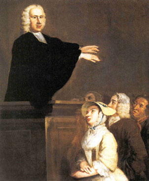 John Wollaston, George Whitefield Preaching, 1742